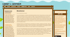 Desktop Screenshot of lesterlaminack.com